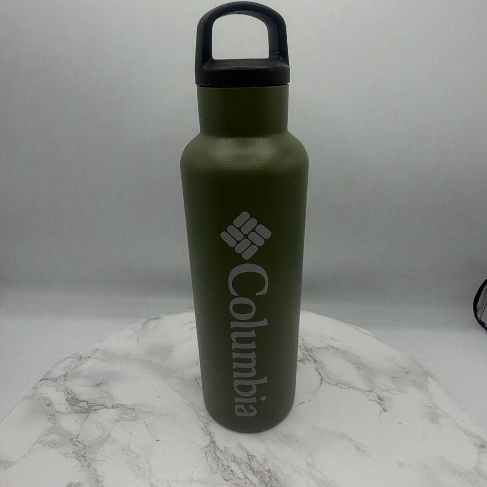 COLUMBIA 21 oz Olive Green Double Wall Stainless Steel Hydroflask